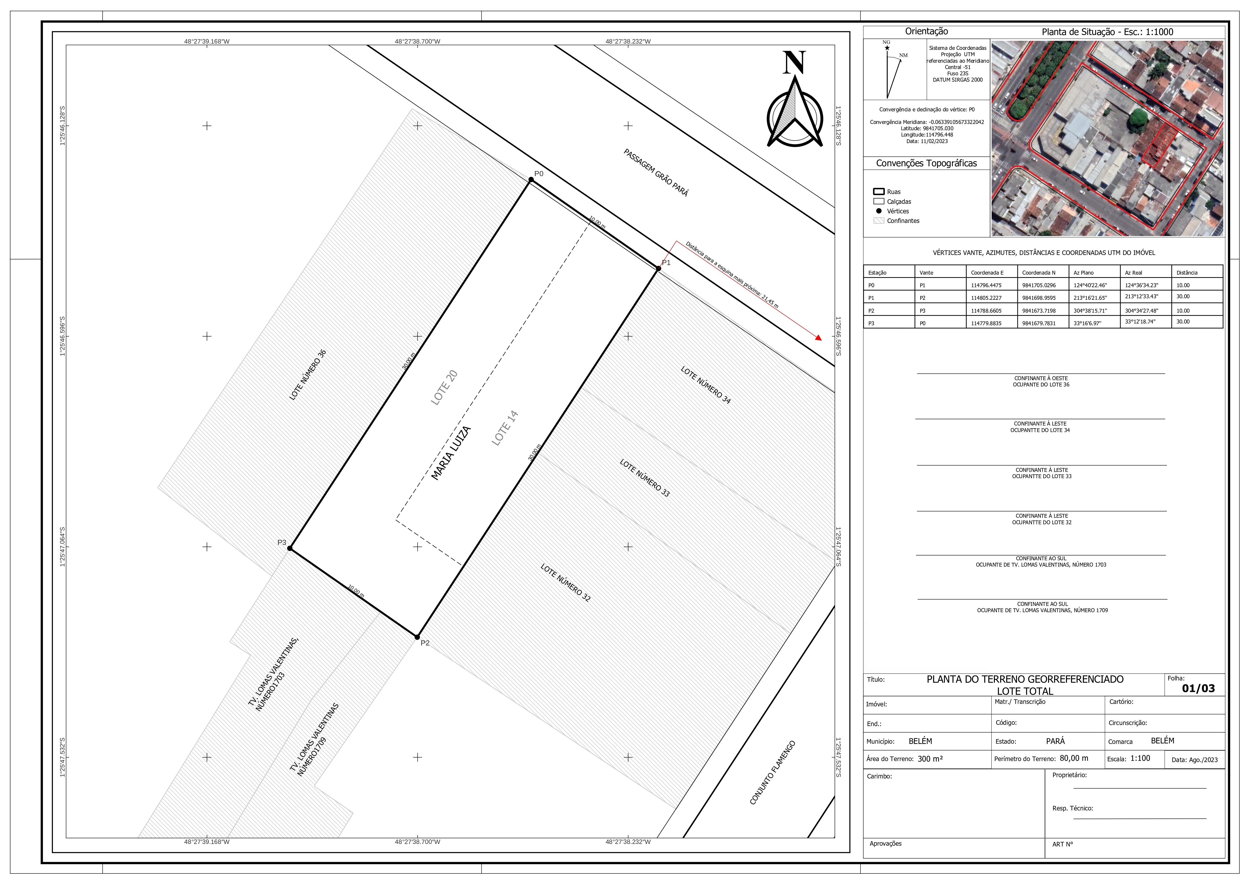 Mapa de Georreferenciamento Urbano